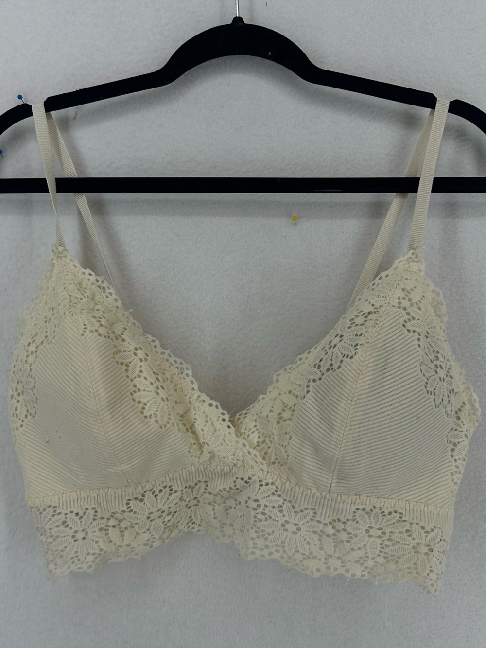 Altard State Lace Bralette Size Large Beige